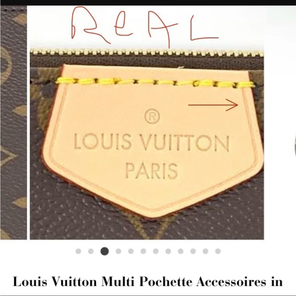 Louis Vuitton Pochette Difference - Picture 2 of 2
